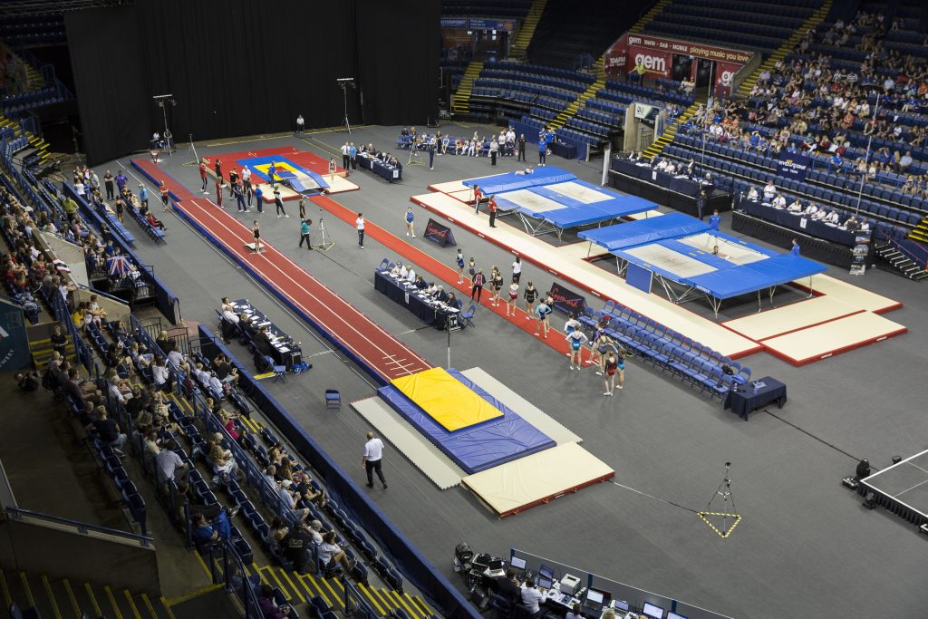 Nottingham Hosts 2018 Trampoline And Tumbling National Development Finals Meet In Nottingham